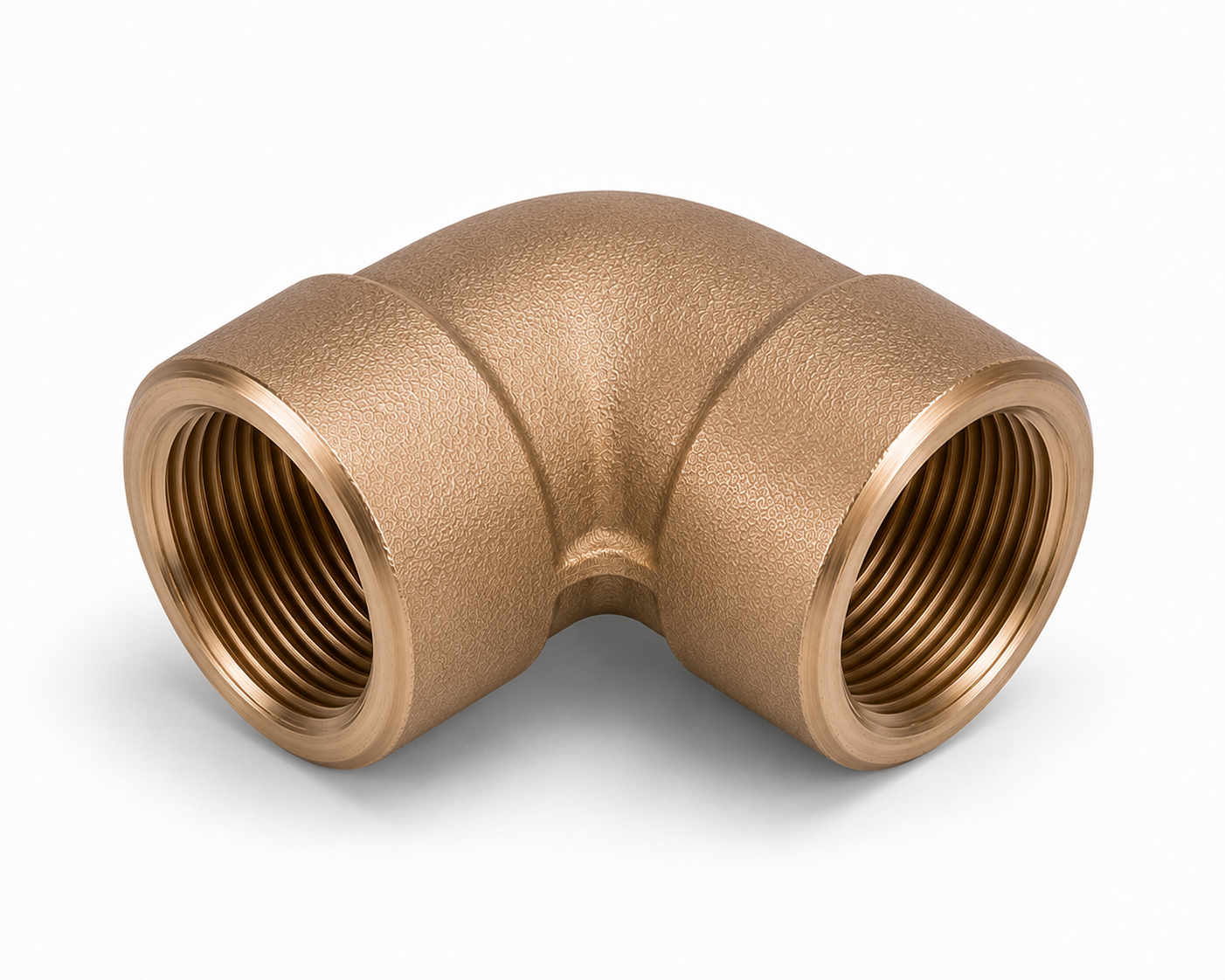 Copper nickel 90° Elbow forged fitting — Threaded