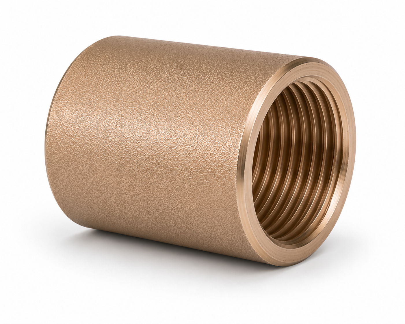 Copper nickel Full Coupling forged fitting — Threaded