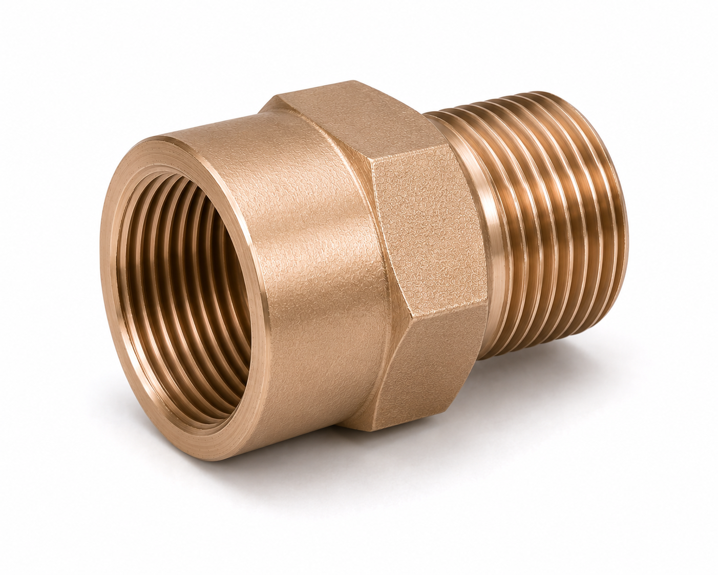 Copper nickel Male Adapter forged fitting — Threaded
