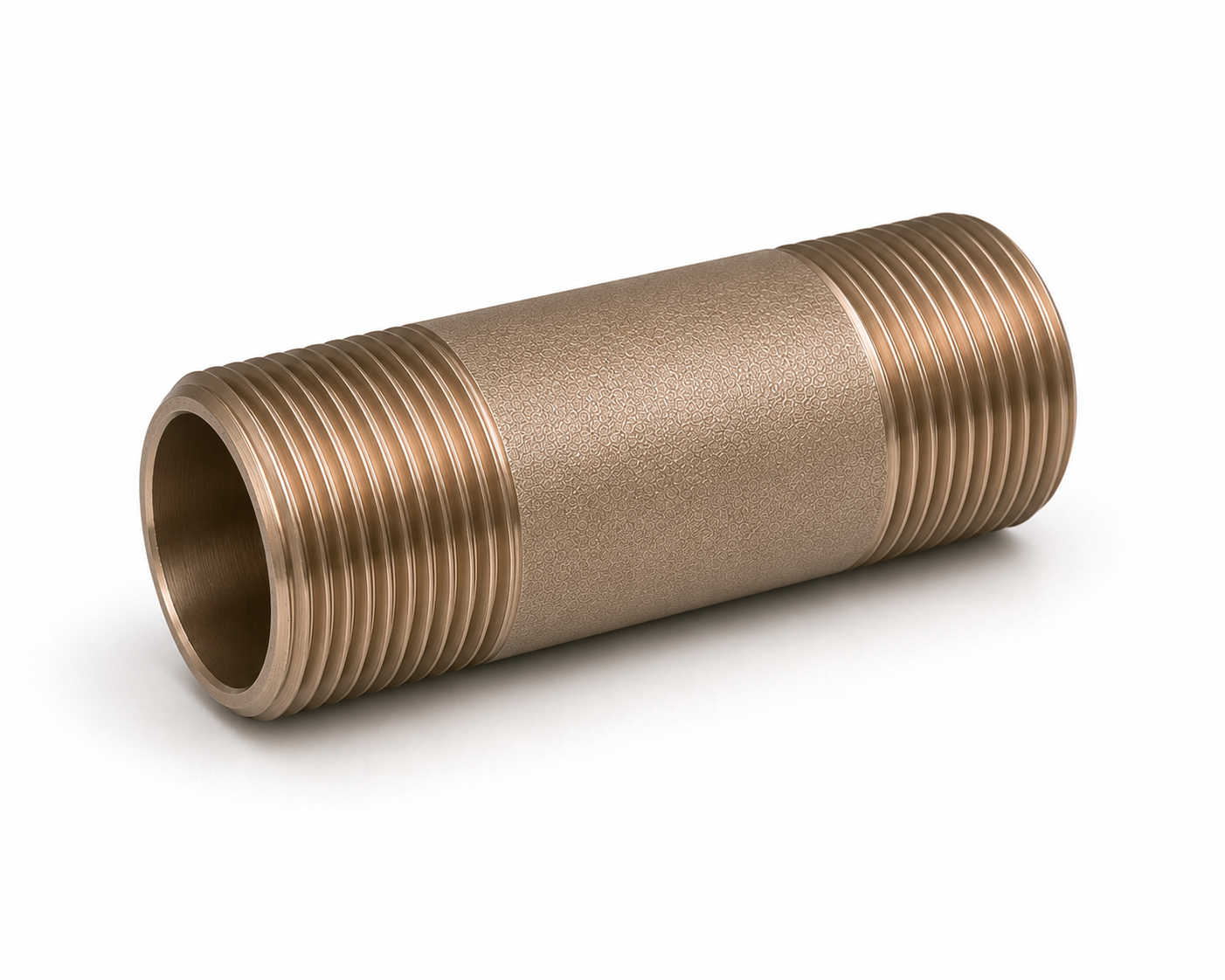 Copper nickel Pipe Nipple forged fitting — Threaded