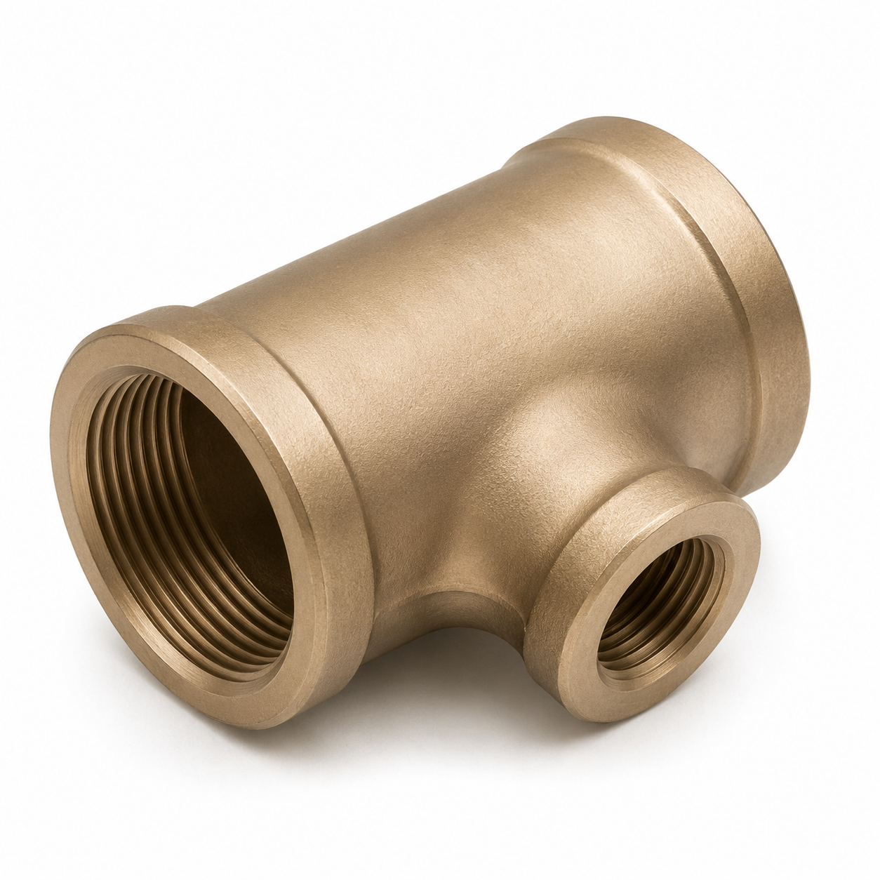 Copper nickel Reducing Tee forged fitting — Specialty