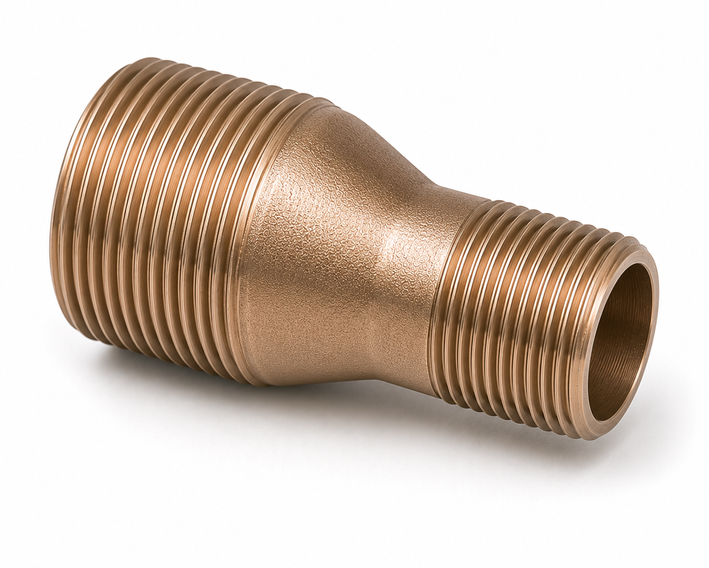 Copper nickel Swage Nipple forged fitting — Threaded